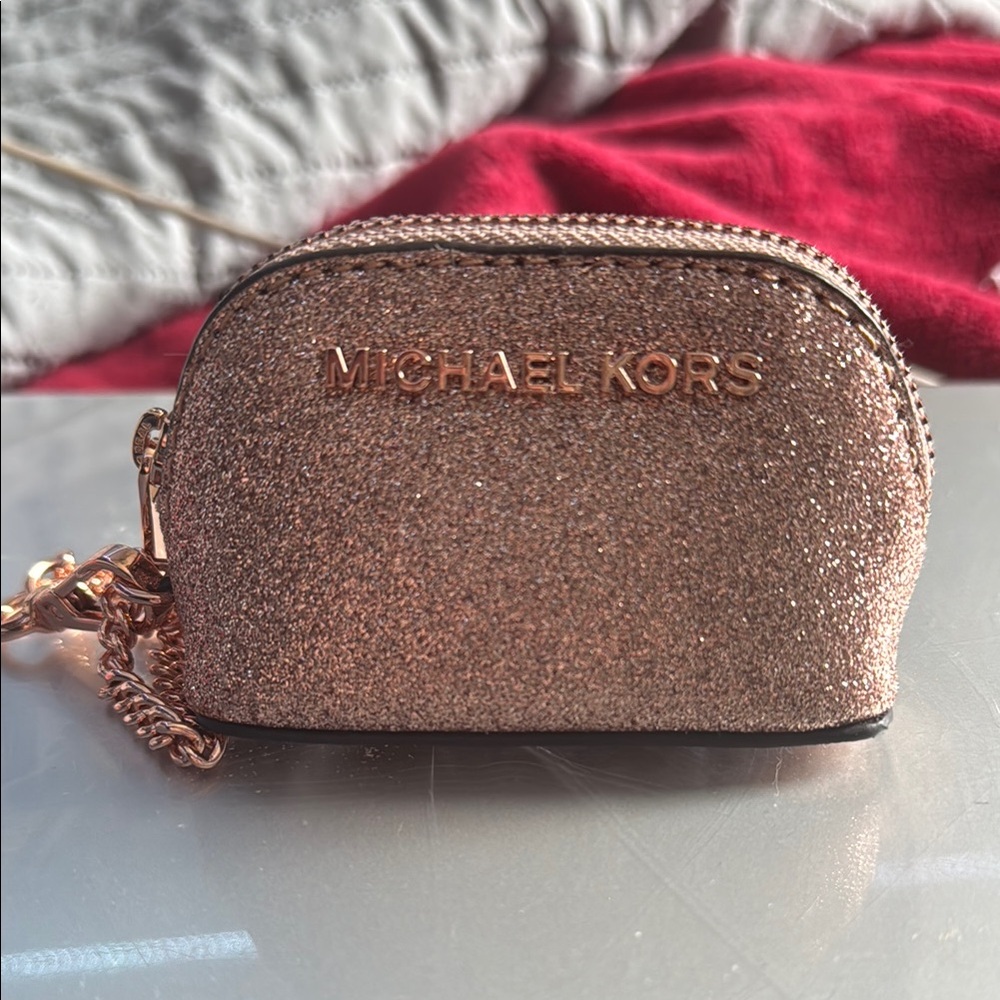 Michael Kors Gold Mini Bag Structured Metallic